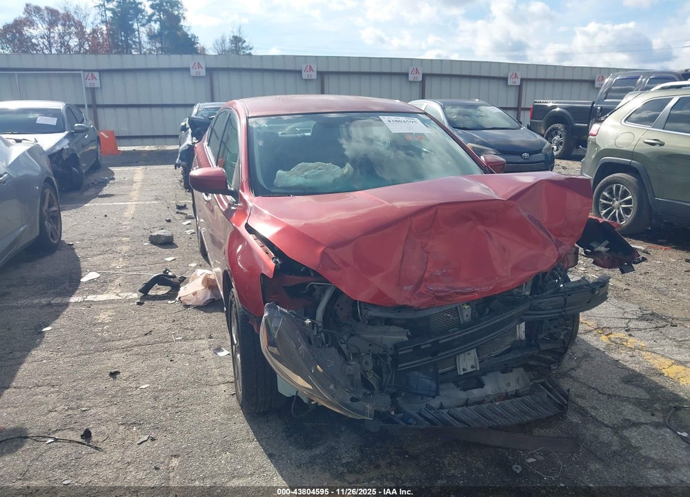 2018 NISSAN SENTRA SV VIN: 3N1AB7AP0JY344604