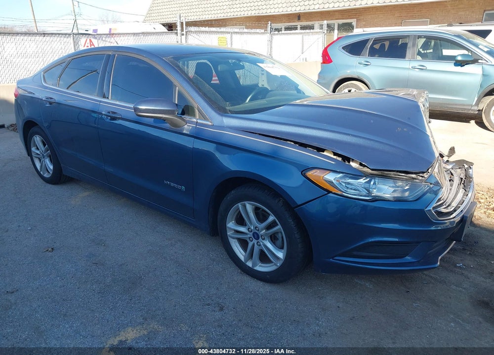 2018 FORD FUSION HYBRID SE VIN: 3FA6P0LU6JR272595