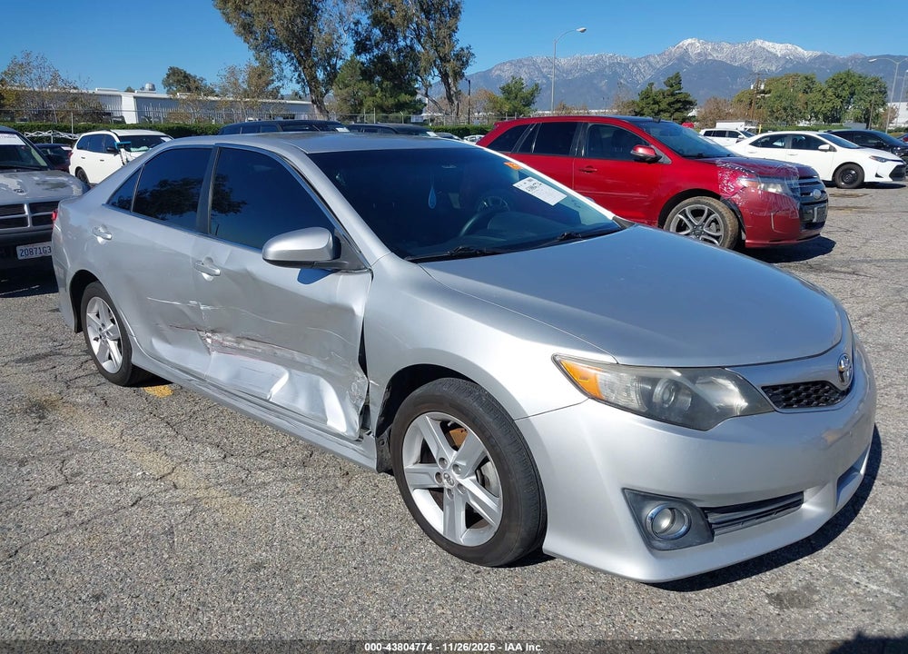 2012 TOYOTA CAMRY SE VIN: 4T1BF1FK4CU107843