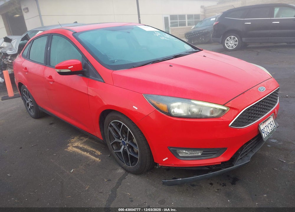 2017 FORD FOCUS SEL VIN: 1FADP3H20HL225376