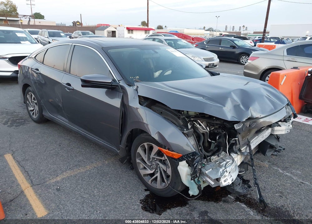 2018 HONDA CIVIC EX VIN: 2HGFC2F71JH551439