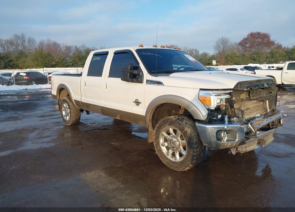 2011 FORD F-350 LARIAT VIN: 1FT8W3BT6BEA92473