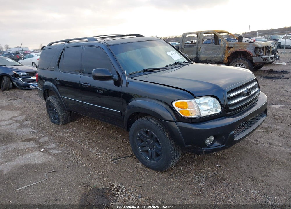 2003 TOYOTA SEQUOIA LIMITED V8 VIN: 5TDBT48A73S204316