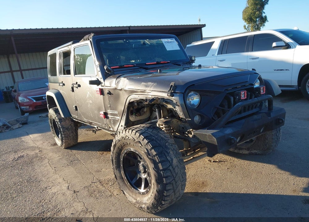 2018 JEEP WRANGLER JK UNLIMITED SPORT S 4X4 VIN: 1C4BJWDG3JL882054