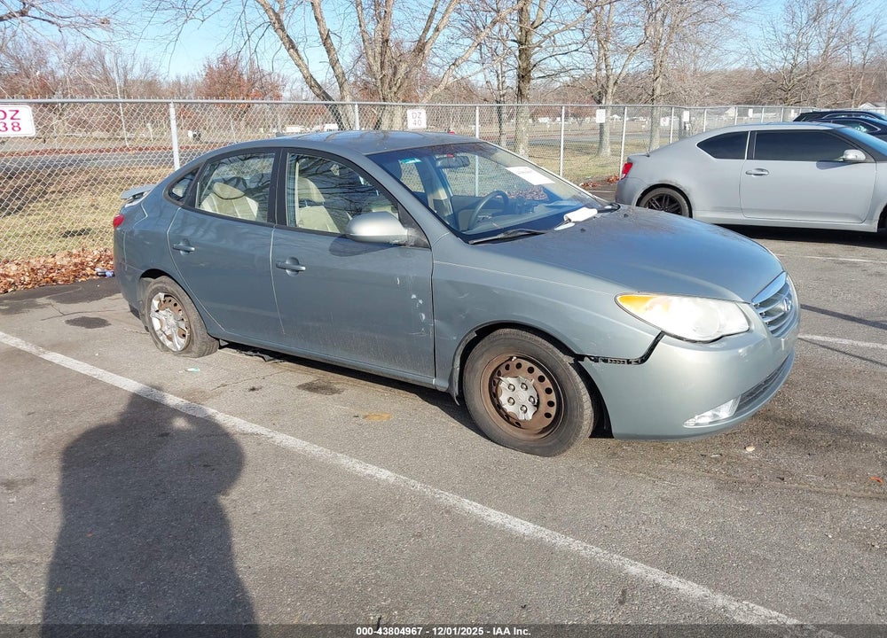 2010 HYUNDAI ELANTRA GLS VIN: KMHDU4AD7AU938291