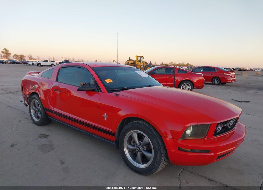 2006 FORD MUSTANG V6 VIN: 1ZVFT80N765177424