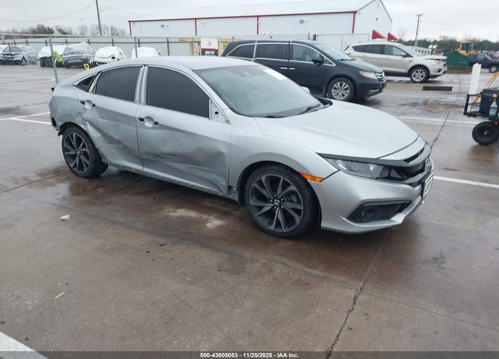 2021 HONDA CIVIC SPORT VIN: 2HGFC2F87MH519804