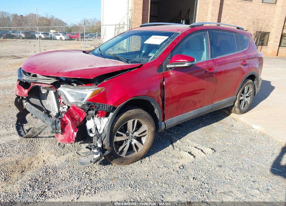 2016 TOYOTA RAV4 XLE VIN: 2T3RFREV7GW476797