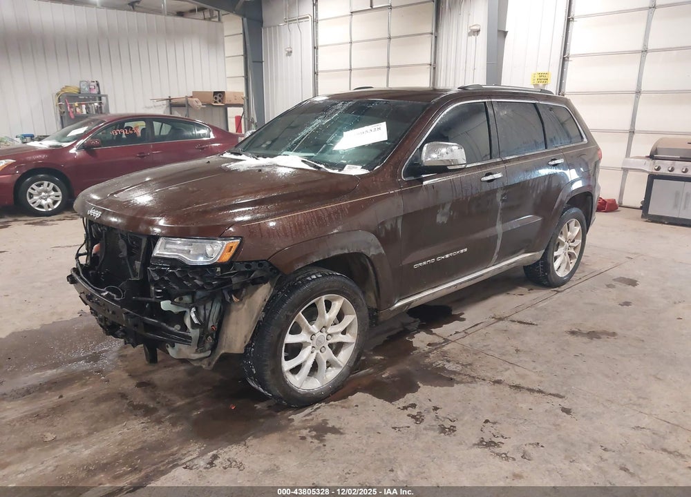 2014 JEEP GRAND CHEROKEE SUMMIT VIN: 1C4RJFJG0EC490352