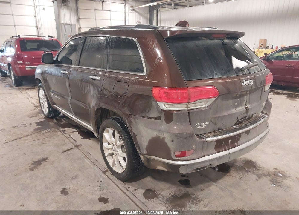 2014 JEEP GRAND CHEROKEE SUMMIT VIN: 1C4RJFJG0EC490352
