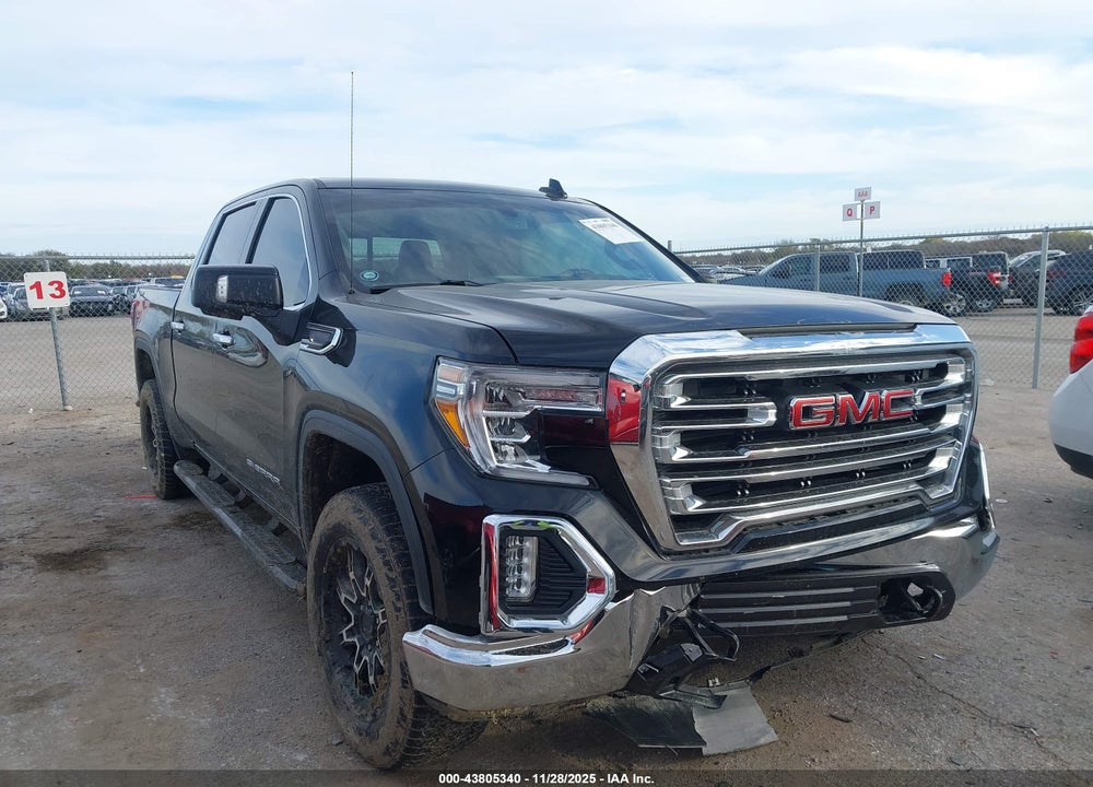 2020 GMC SIERRA 1500 4WD  SHORT BOX SLT VIN: 3GTU9DED3LG345565