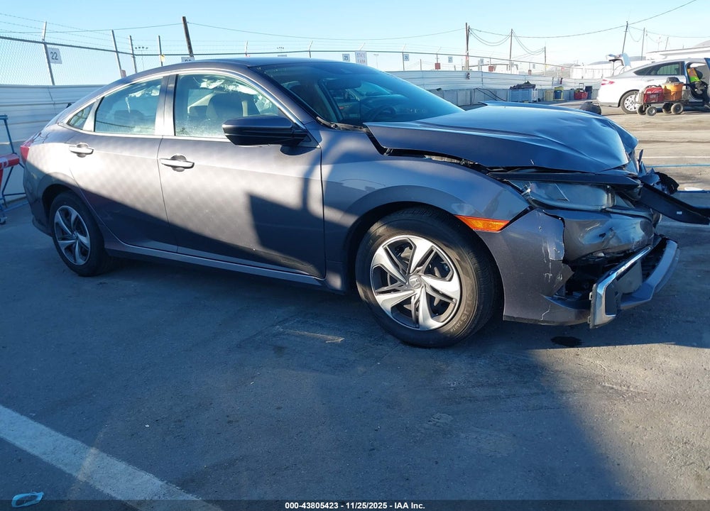 2019 HONDA CIVIC LX VIN: 2HGFC2F65KH597946