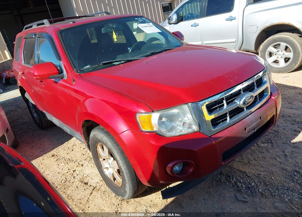 2011 FORD ESCAPE LIMITED VIN: 1FMCU9EG7BKA82436