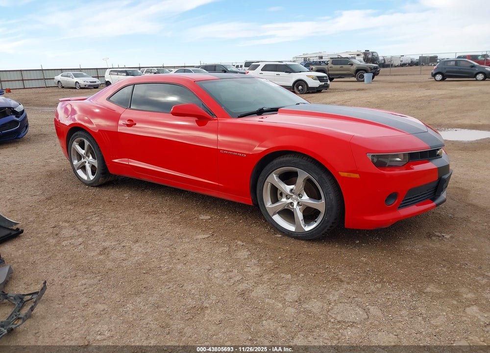 2015 CHEVROLET CAMARO 1LT VIN: 2G1FD1E33F9252047