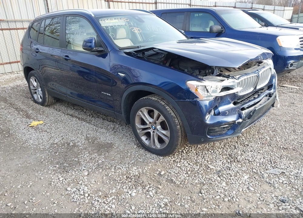 2016 BMW X3 XDRIVE35I VIN: 5UXWX7C53G0S17461