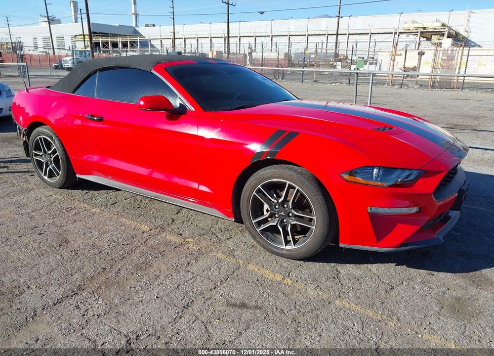 2021 FORD MUSTANG ECOBOOST PREMIUM VIN: 1FATP8UH3M5109185
