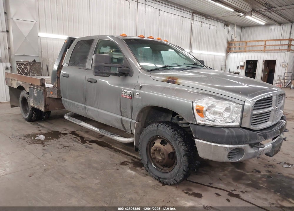 2009 DODGE RAM 3500 HD CHASSIS ST/SLT/LARAMIE VIN: 3D6WH48L49G527535