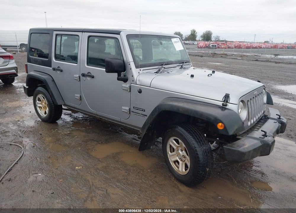 2018 JEEP WRANGLER JK UNLIMITED SPORT RHD 4X4 VIN: 1C4BJWKG7JL864160