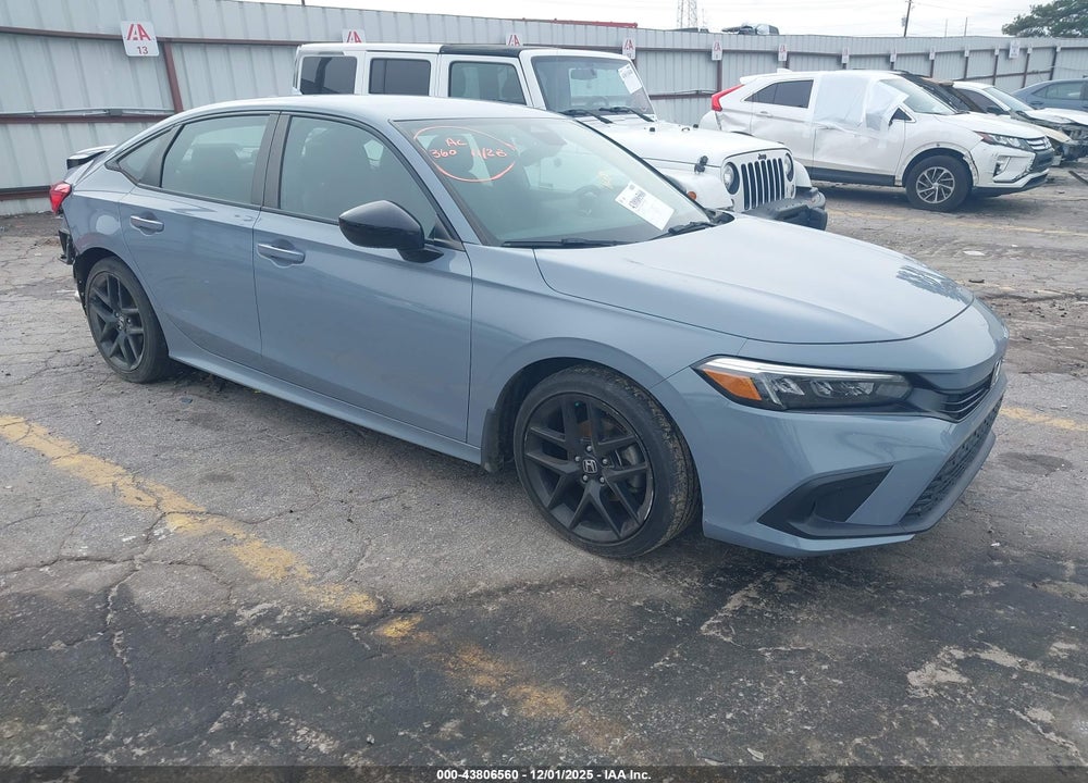 2022 HONDA CIVIC SPORT VIN: 2HGFE2F51NH563900
