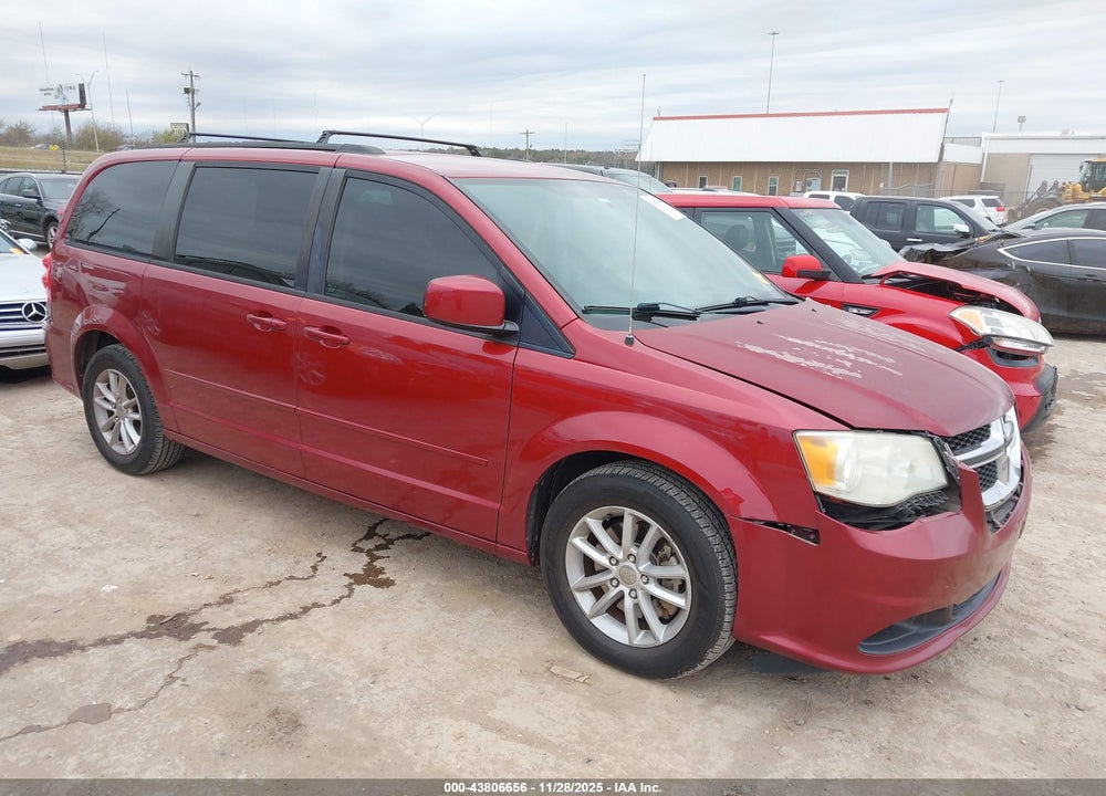 2014 DODGE GRAND CARAVAN SXT VIN: 2C4RDGCG1ER244721