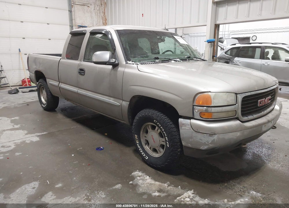 2002 GMC SIERRA 1500 SLE VIN: 2GTEK19T421354873