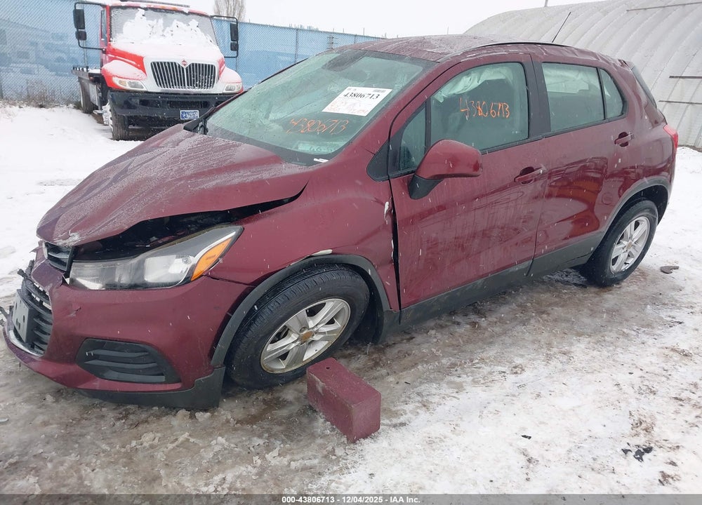 2017 CHEVROLET TRAX LS VIN: 3GNCJNSB0HL202879
