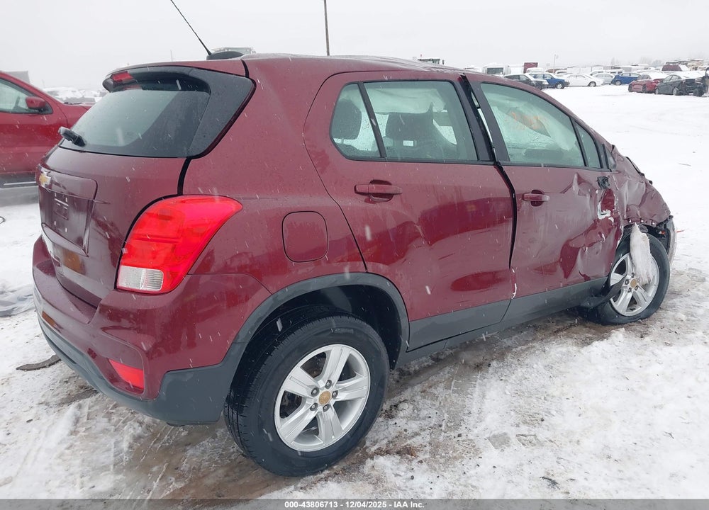 2017 CHEVROLET TRAX LS VIN: 3GNCJNSB0HL202879