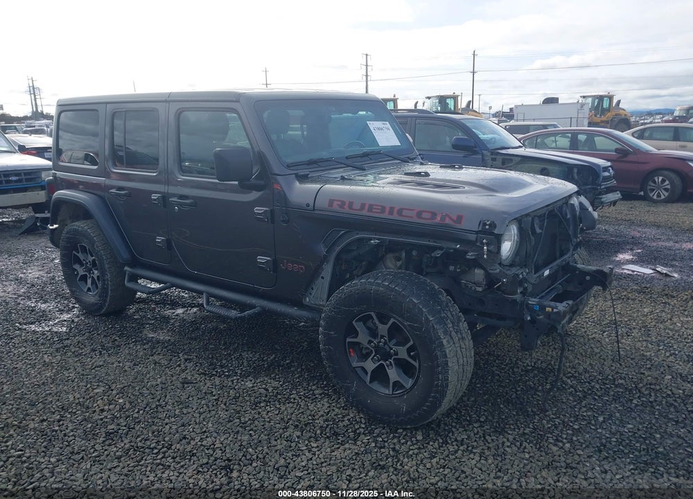 2018 JEEP WRANGLER UNLIMITED RUBICON 4X4 VIN: 1C4HJXFG7JW151736