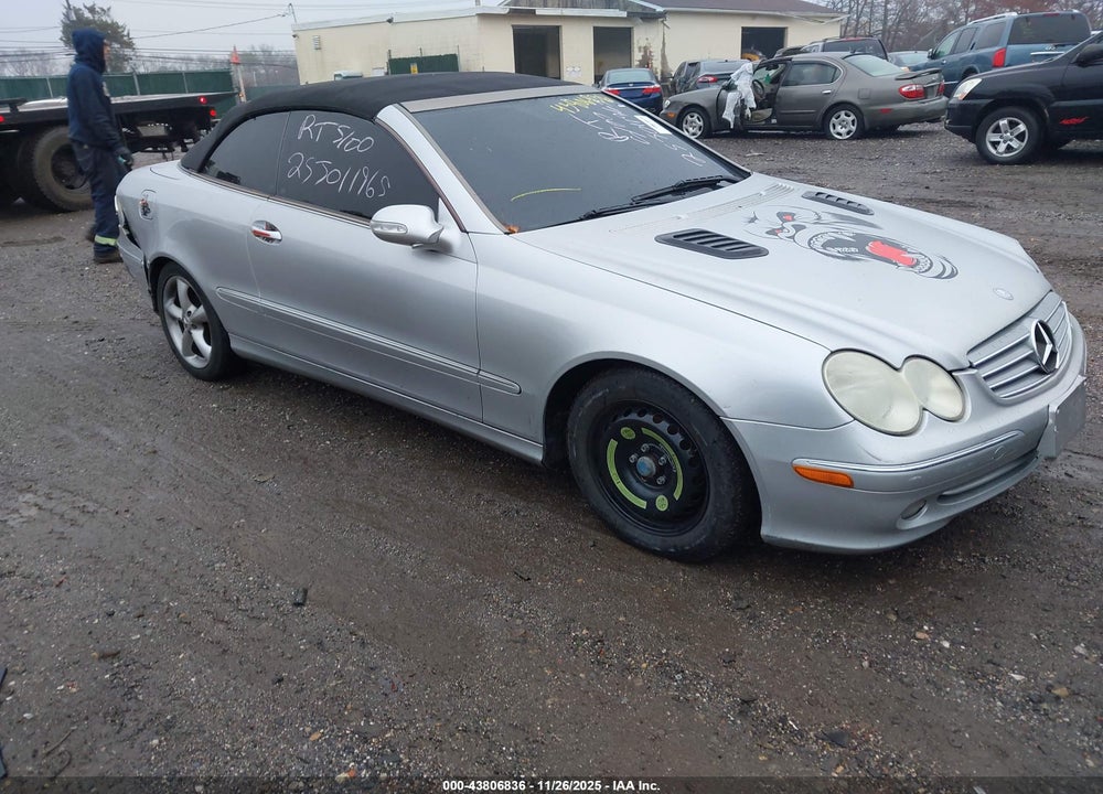 2005 MERCEDES-BENZ CLK 320 VIN: WDBTK65G05T048862