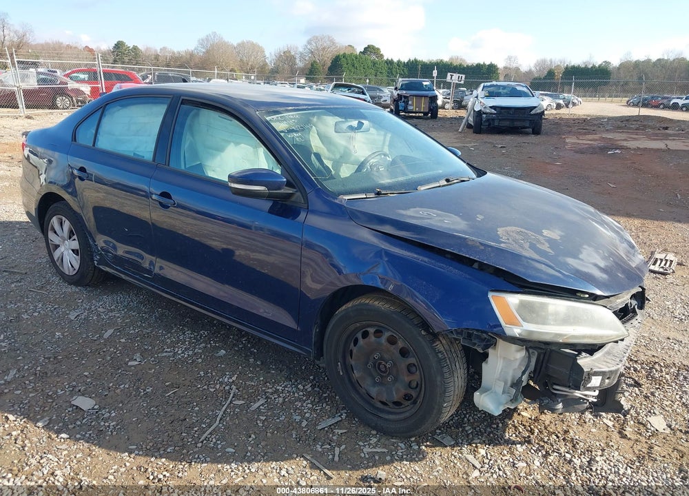 2014 VOLKSWAGEN JETTA 1.8T SE VIN: 3VWD17AJ4EM402149
