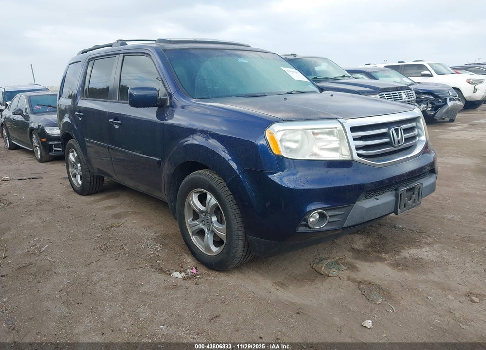 2015 HONDA PILOT EX-L VIN: 5FNYF4H59FB001568