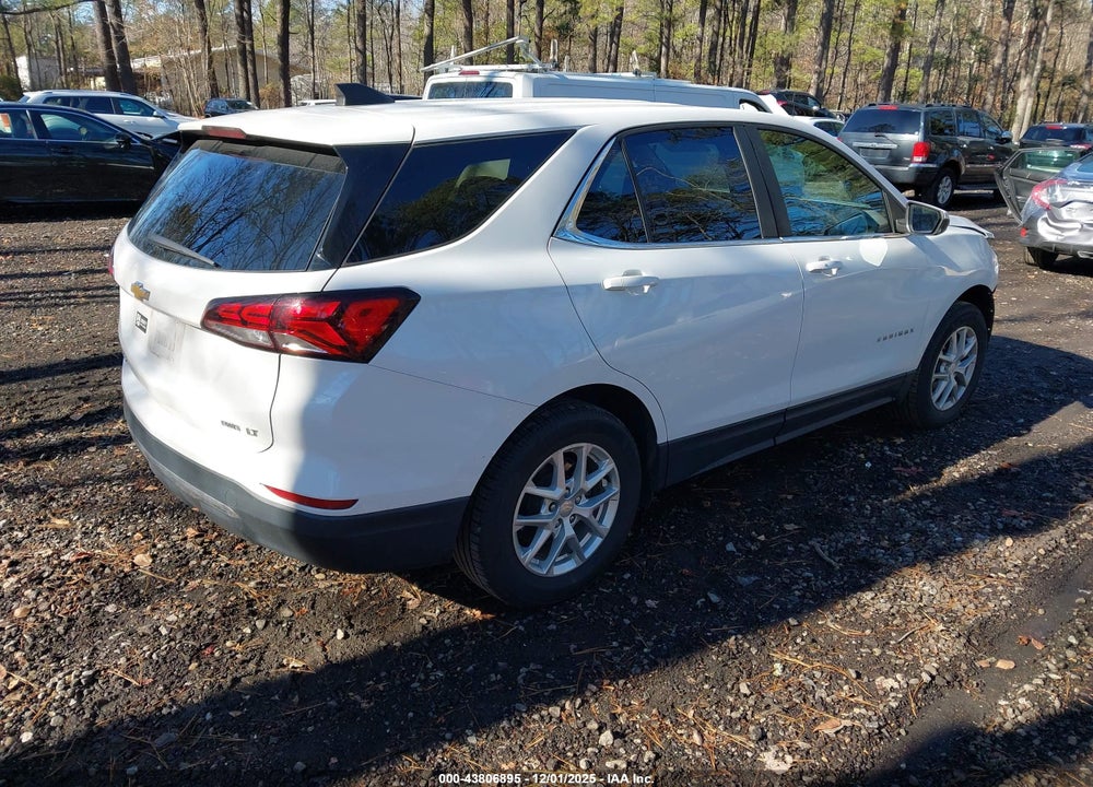 2022 CHEVROLET EQUINOX AWD LT VIN: 3GNAXUEVXNL105495