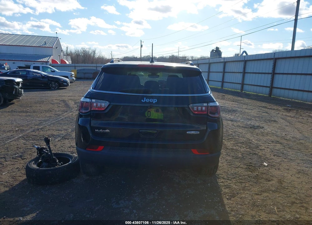 2019 JEEP COMPASS SUN AND WHEEL FWD VIN: 3C4NJCBB5KT843670
