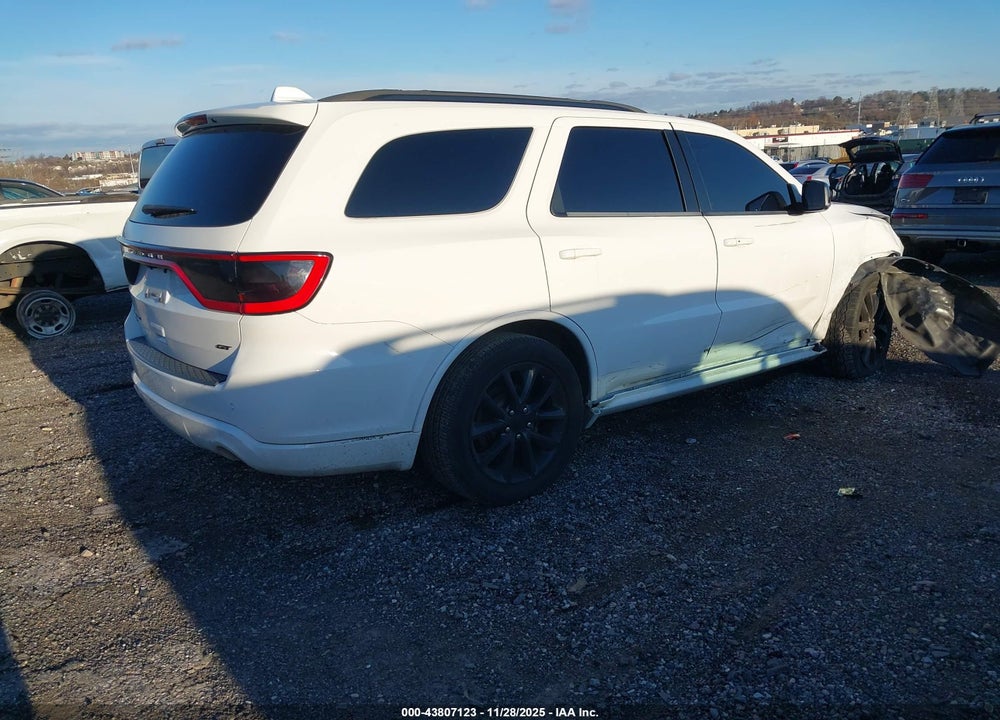 2017 DODGE DURANGO GT AWD VIN: 1C4RDJDG7HC611288