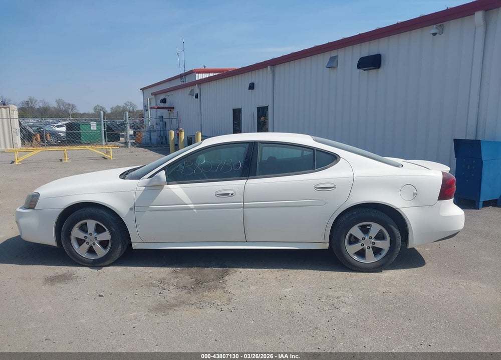 2007 PONTIAC GRAND PRIX VIN: 2G2WP552571208066