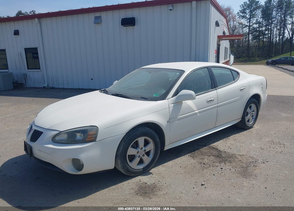 2007 PONTIAC GRAND PRIX VIN: 2G2WP552571208066