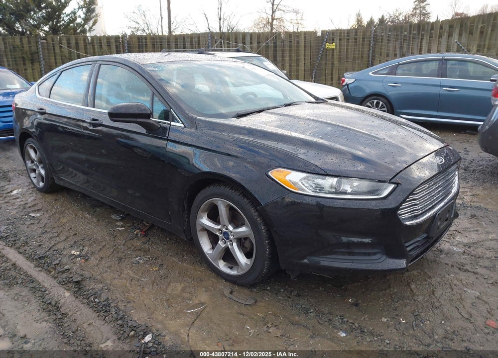 2016 FORD FUSION S VIN: 3FA6P0G71GR379342