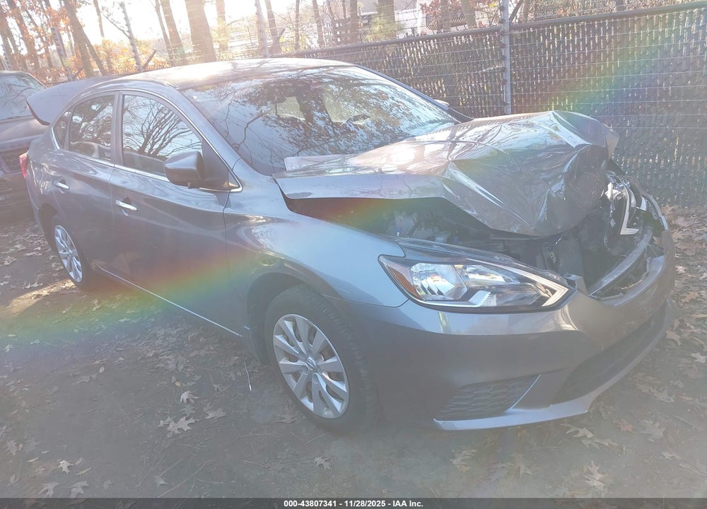 2019 NISSAN SENTRA S VIN: 3N1AB7AP1KY444597