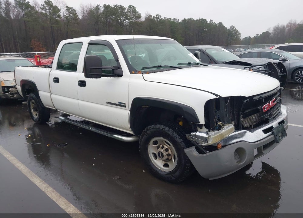 2006 GMC SIERRA 2500HD WORK TRUCK VIN: 1GTHC23D26F148242