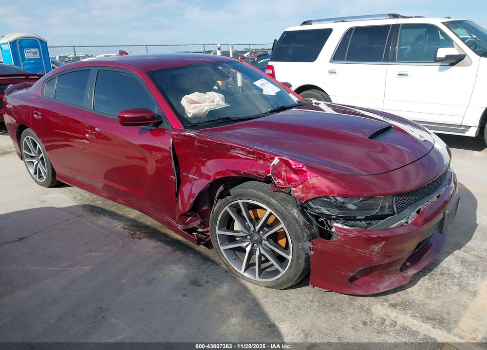 2022 DODGE CHARGER R/T VIN: 2C3CDXCT4NH110024