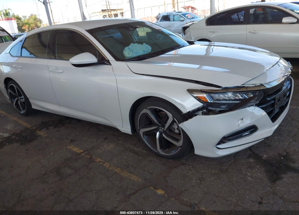 2019 HONDA ACCORD SPORT VIN: 1HGCV1F3XKA101664