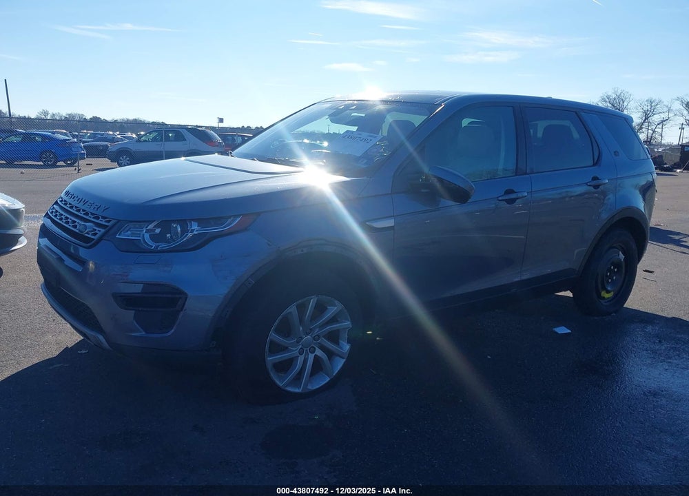 2018 LAND ROVER DISCOVERY SPORT HSE VIN: SALCR2RX5JH747829