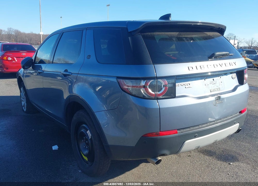 2018 LAND ROVER DISCOVERY SPORT HSE VIN: SALCR2RX5JH747829