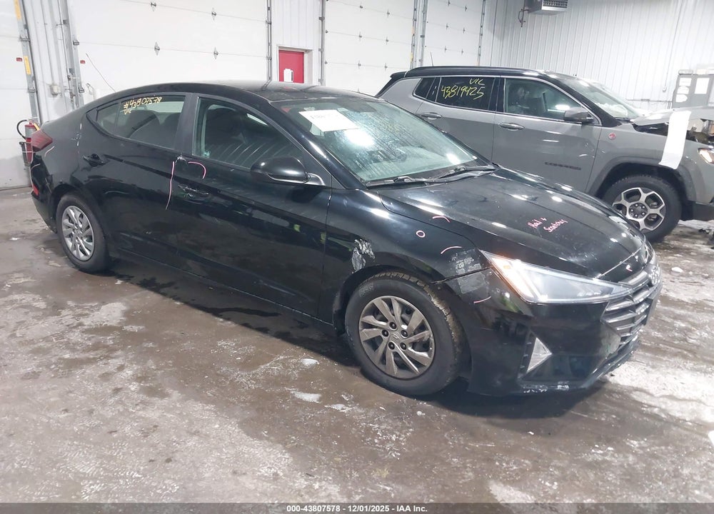 2019 HYUNDAI ELANTRA SE VIN: KMHD74LFXKU875727