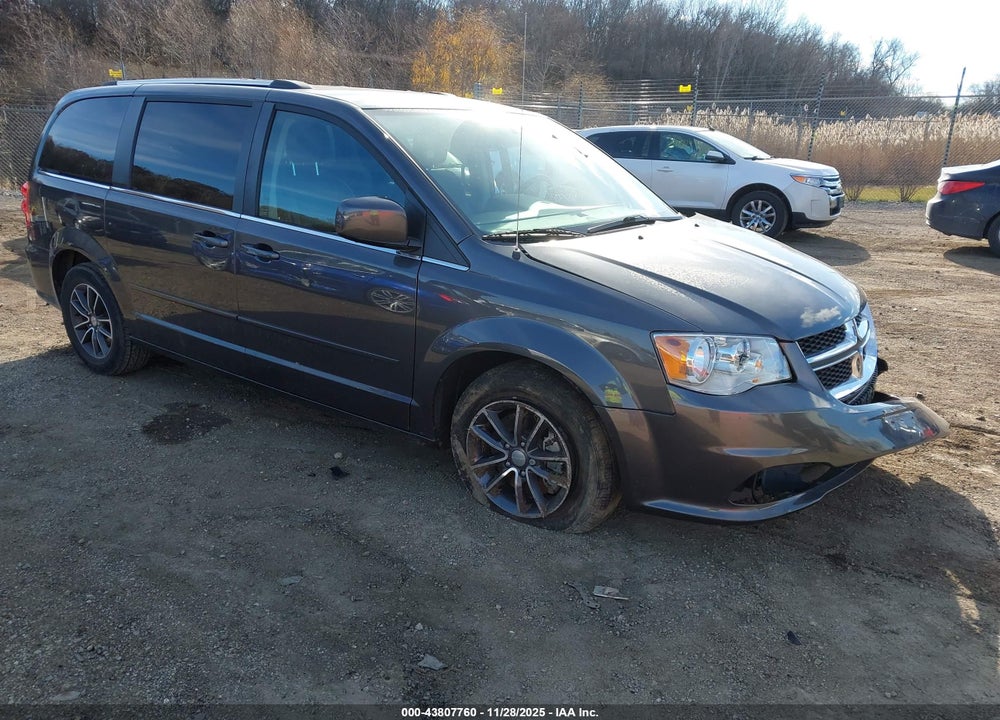 2016 DODGE GRAND CARAVAN SXT VIN: 2C4RDGCG6GR192778