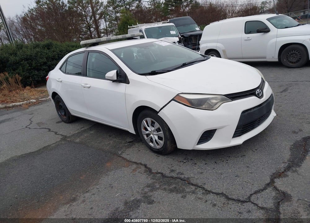 2015 TOYOTA COROLLA L VIN: 2T1BURHE3FC290041