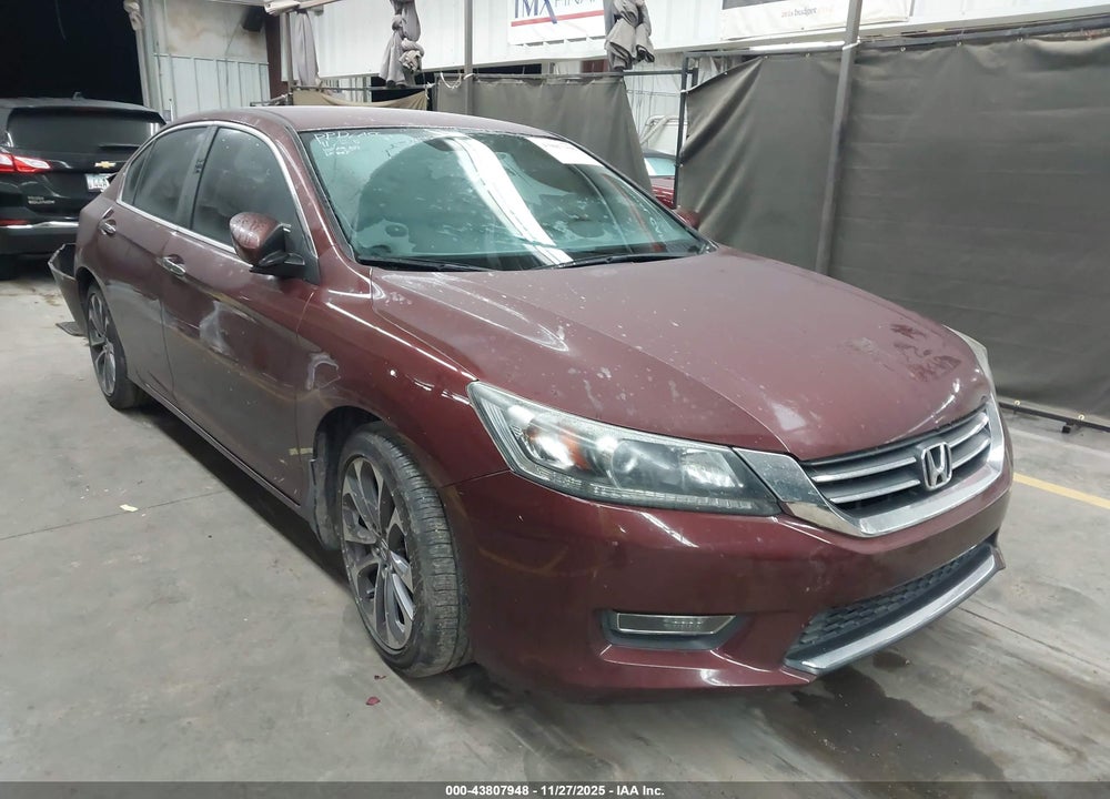 2013 HONDA ACCORD SPORT VIN: 1HGCR2F54DA227727
