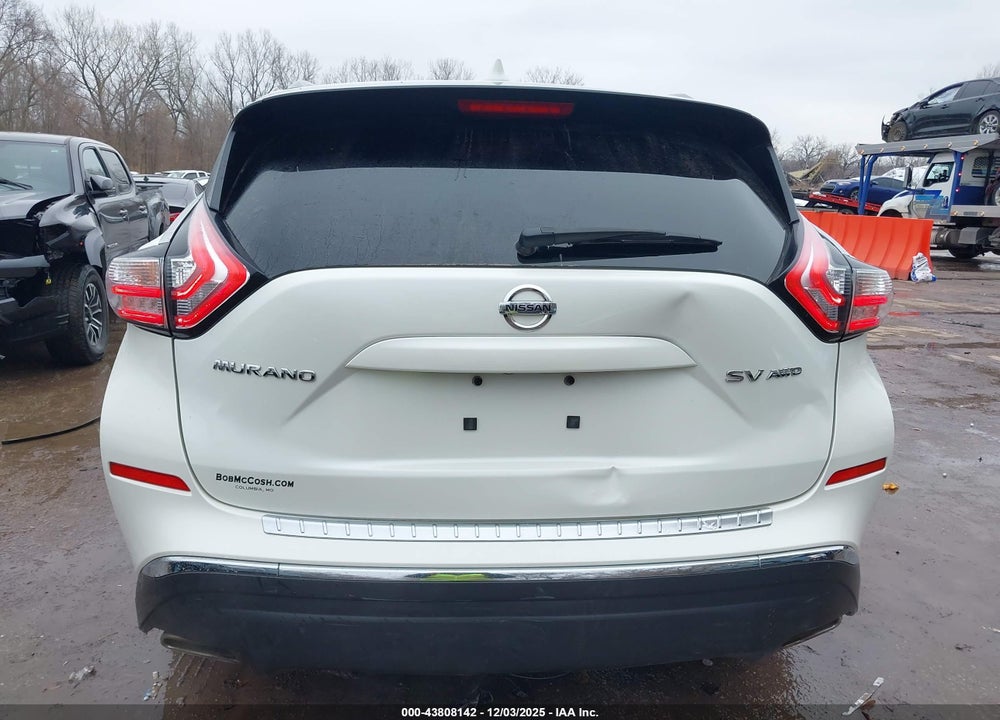 2018 NISSAN MURANO SV VIN: 5N1AZ2MHXJN176768