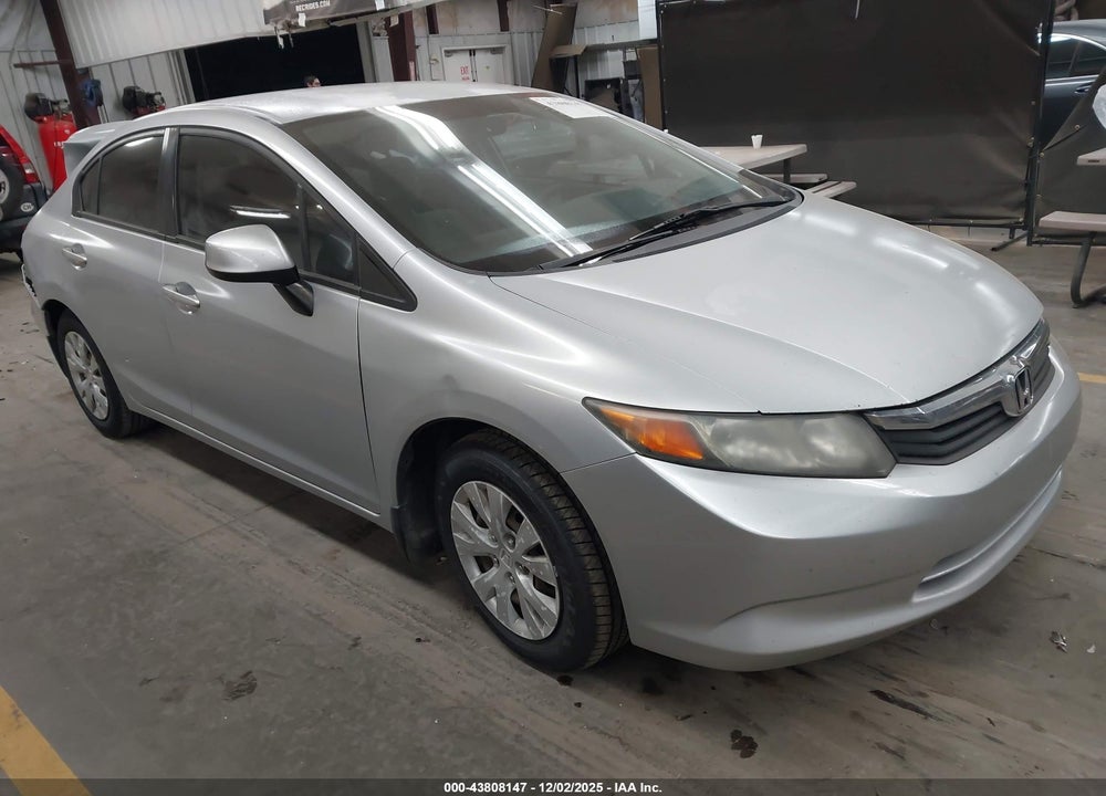 2012 HONDA CIVIC LX VIN: 2HGFB2F56CH580911