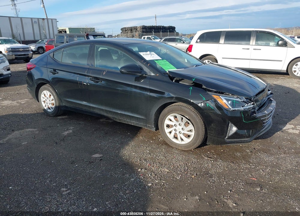 2019 HYUNDAI ELANTRA SE VIN: 5NPD74LF8KH473185